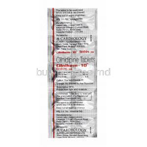 Cilnikem, Cilnidipine 10mg tablets