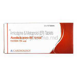 Amlokem M, Amlodipine/ Metoprolol