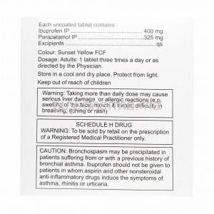 Fenceta, Ibuprofen and Paracetamol dosage