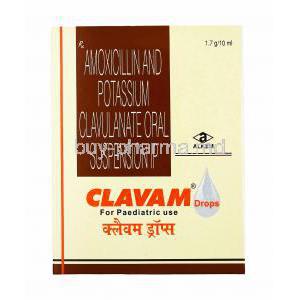 Clavam Oral Suspension, Amoxicillin/ Clavulanic Acid