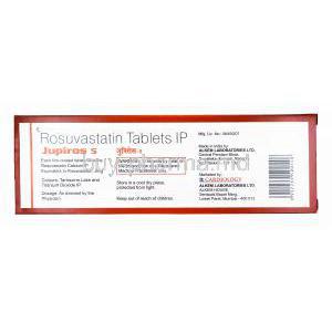 Jupiros, Rosuvastatin 5mg manufacturer