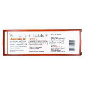 Jupiros, Rosuvastatin 10mg manufacturer