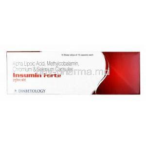 Insumin Forte, Alpha Lipoic Acid/ Methylcobalamin/ Chromium/ Selenium