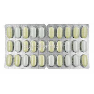 Glucoryl-M Forte, Glimepiride and Metformin 1mg tablets