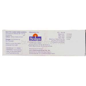 Sorest, Generic  Luvox,  Fluvoxamine Maleate 50 Mgtablets Manufacturer Information