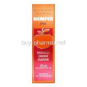 Hemfer Syrup, Iron/ Folic Acid/ Cyanocobalamin/ Zinc/ D-Biotin
