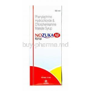 Nozuka AF Syrup, Phenylephrine/ Chlorpheniramine