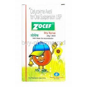 Zocef Oral Suspension, Cefuroxime