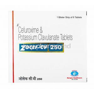 Zocef-CV, Cefuroxime/ Clavulanic Acid