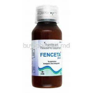 Fenceta Plus Suspension, Ibuprofen/ Paracetamol