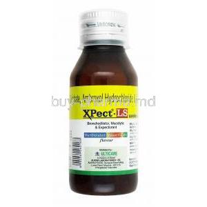 XPect-LS Syrup, Ambroxol/ Levosalbutamol/ Guaifenesin