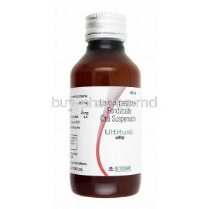 Ultituss Suspension, Levocloperastine bottle