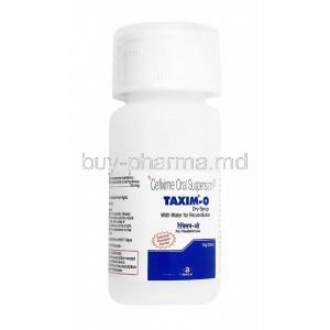 Taxim-O Dry Syrup Pineapple, Cefixime container