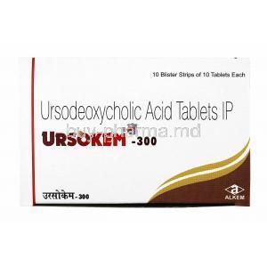 Ursokem, Ursodeoxycholic Acid 300mg