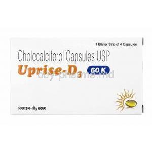 Uprise-D3, Cholecalciferol 60,000IU