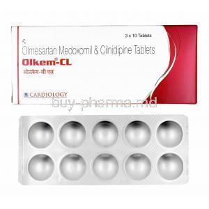 Olkem-CL, Olmesartan/ Cilnidipine