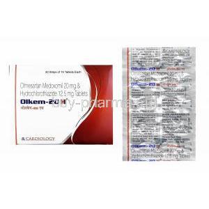 Olkem H, Hydrochlorothiazide/ Olmesartan