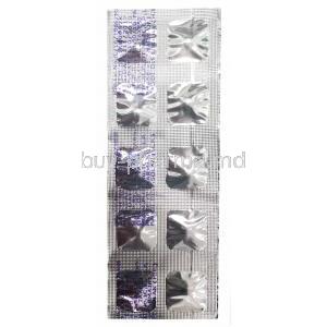 Ilaprazolem Ilapro 10, Ilaprazole IP 10 mg, Ajanta Pharma Limited, Blister pack back presentation