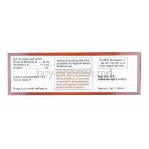 Olkem CT, Olmesartan and Chlorthalidone 40mg composition