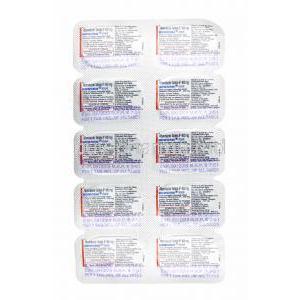 Noworm, Albendazole 400mg, tablets back