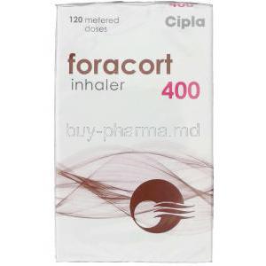 Foracort 400, Generic  Symbicort,   Formoterol Fumarate /  Budesonide Box