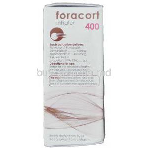 Foracort 400, Generic  Symbicort,   Formoterol Fumarate /  Budesonide Composition