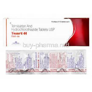 Tsart-H, Telmisartan/ Hydrochlorothiazide