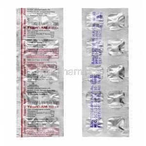 Tsart AM, Telmisartan and Amlodipine 40mg tablets