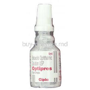 Optipres, Generic Betoptic/ Kerlone, Betaxolol Eye Drops 0.5% 5ml Bottle