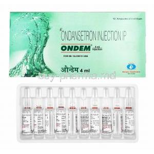 Ondem Injection, Ondansetron 4ml