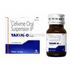 Taxim-O Oral Suspension, Cefixime