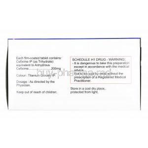 Taxim-O, Cefixime 200mg composition