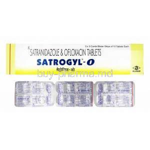 Satrogyl-O, Satranidazole/ Ofloxacin
