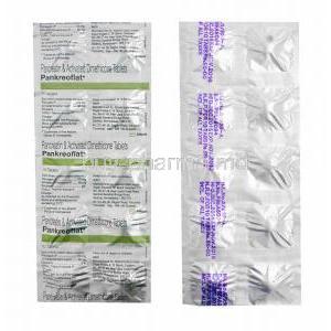 Pankreoflat, Pancreatin and Dimethicone tablets