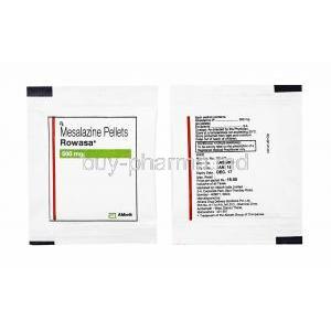 Rowasa, Mesalazine 500mg, sachets