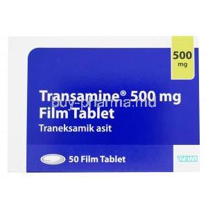 Transamine 500mg, Teva, box