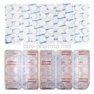 Althrocin, Erythromycin 250mg tablets