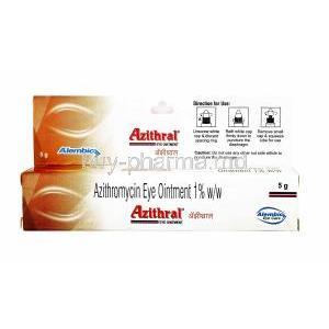 Azithral Eye Ointment, Azithromycin