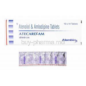 Atecard-AM, Amlodipine/ Atenolol