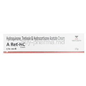 Hydroquinone, Hydrocortisone Acetate, Tretinoin. Cream