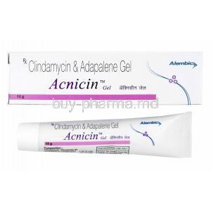 Acnicin Gel, Adapalene/ Clindamycin