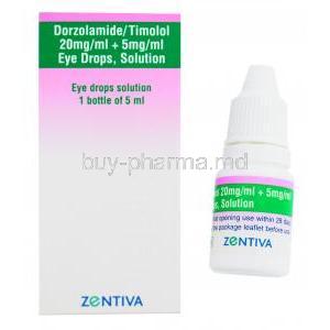 Dorzolamide/ Timolol Eyedrop