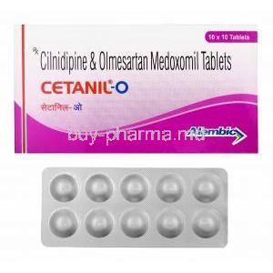 Cetanil-O, Olmesartan/ Cilnidipine