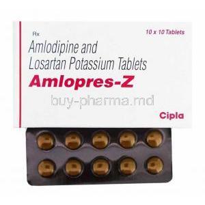 Amlopres-Z, Amlodipine/ Losartan