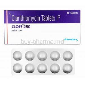 Cloff, Clarithromycin
