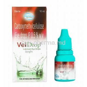 Vel Drop Eye Drops, Carboxymethylcellulose