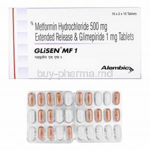 Glisen MF, Glimepiride/ Metformin