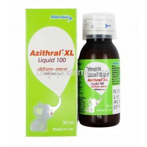 Azithral XL Liquid, Azithromycin 100mg