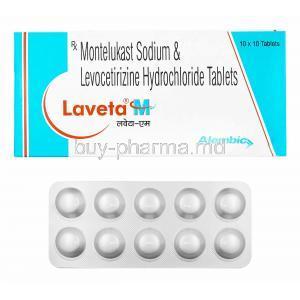 Laveta M, Levocetirizine/ Montelukast