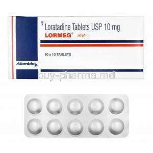 Lormeg, Loratadine